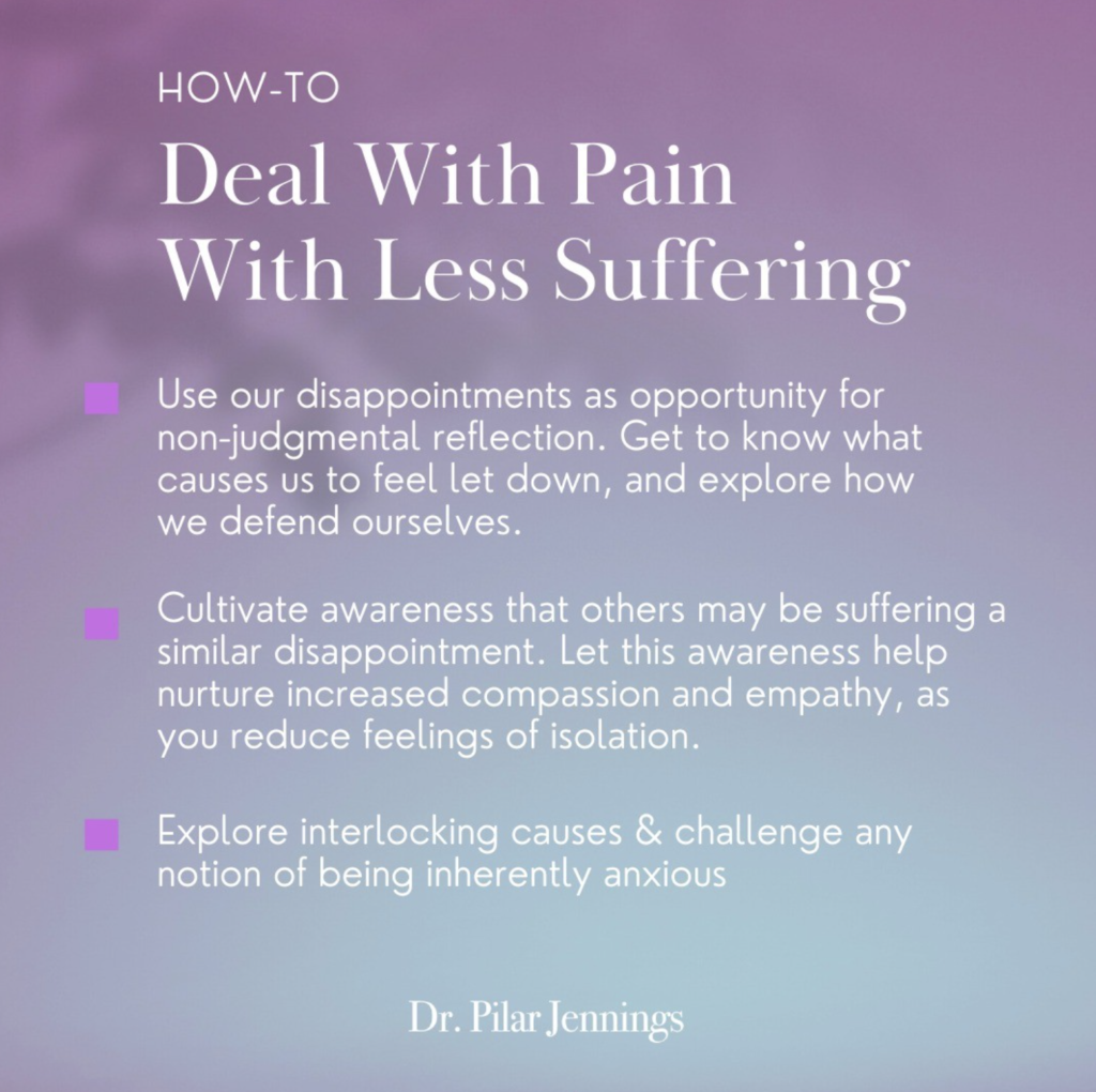 Dr. Pilar Jennings - Deal with Pain with Less Suffering