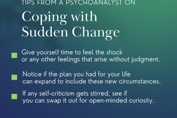 Dr. Pilar Jennings - Coping with Sudden Change