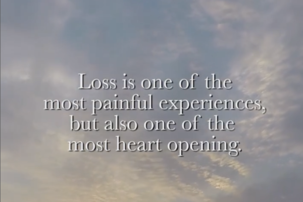 Loss is one of the most painful experiences